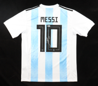 Lionel Messi Signed Argentina Adidas Authentic Jersey Inscribed "Leo" (Beckett) at PristineAuction.com