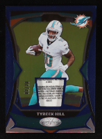Tyreek Hill 2024 Certified Materials Mirror Blue Etch #9 #02/20 at PristineAuction.com