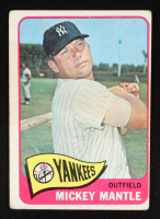 Mickey Mantle 1965 Topps #350 at PristineAuction.com