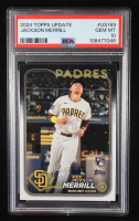 Jackson Merrill 2024 Topps Update #US169 RC (PSA 10) at PristineAuction.com
