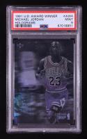 Michael Jordan 1991-92 Upper Deck Award Winner Holograms #AW4 / MVP (PSA 9) at PristineAuction.com