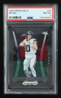 Bo Nix 2024 Panini Prizm Deca Prizms Silver #92 RC (PSA 8) at PristineAuction.com