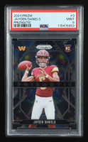 Jayden Daniels 2024 Panini Prizm Prizmatic #3 RC (PSA 9) at PristineAuction.com