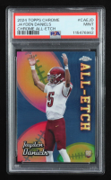 Jayden Daniels 2024 Topps Chrome All Etch #CAEJD RC (PSA 9) at PristineAuction.com