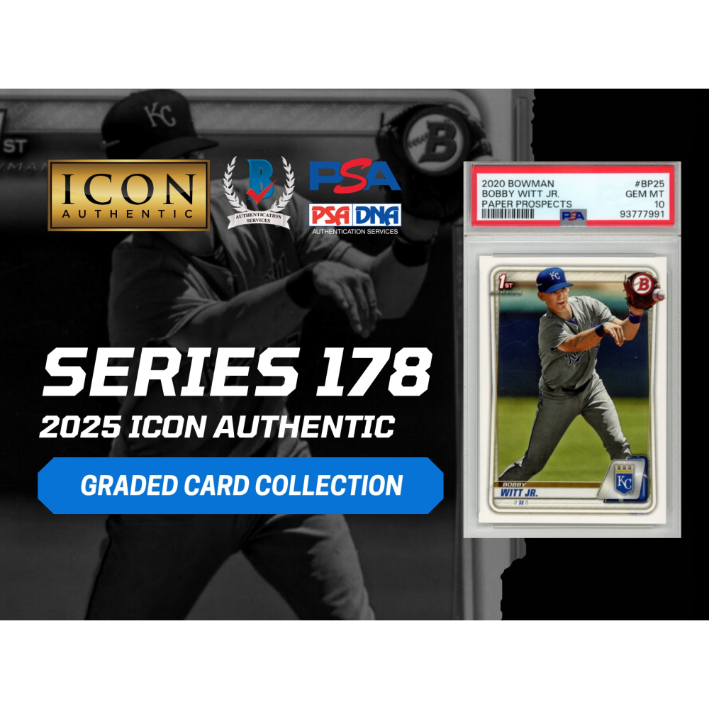 2025 Icon Authentic Graded Card Collection Mystery Box Series 178 at PristineAuction.com