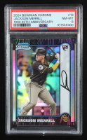 Jackson Merrill 2024 Bowman Chrome '99 Bowman Chrome 25th Anniversary #BC2519 RC (PSA 8) at PristineAuction.com