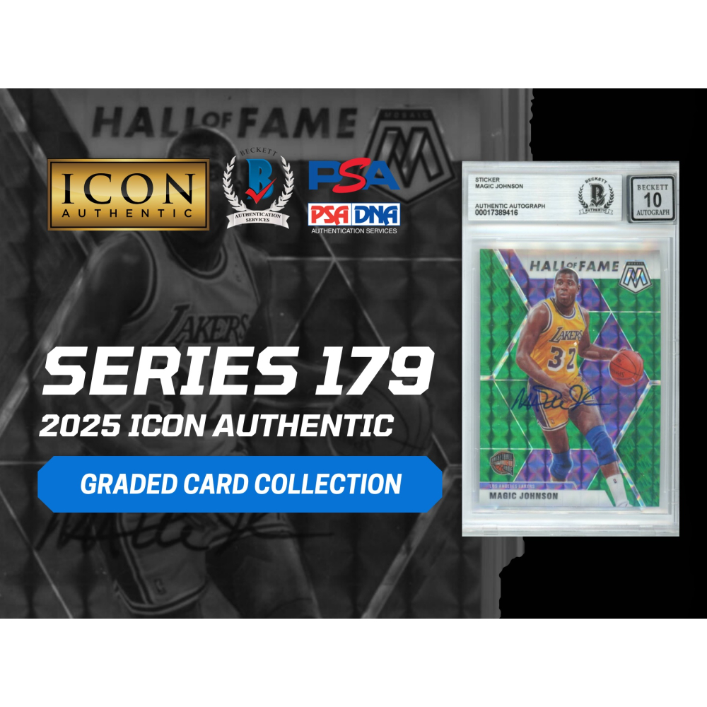 2025 Icon Authentic Graded Card Collection Mystery Box Series 179 at PristineAuction.com