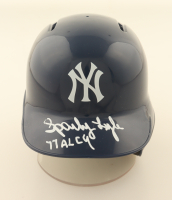 Sparky Lyle Signed Yankees Batting Mini Helmet Inscribed "77 ALCY" (JSA) at PristineAuction.com