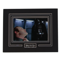 James Earl Jones Signed "Star Wars: Episode V – The Empire Strikes Back" Custom Matted Cut Display (ACOA) at PristineAuction.com