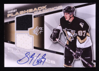 Sidney Crosby 2008-09 SPx #221 FF Jersey Autographs at PristineAuction.com