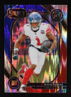 Malik Nabers 2024 Select Prizm Red and Blue Shock #220 RC at PristineAuction.com