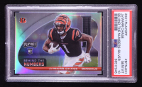 Ja'Marr Chase 2021 Playoff Behind the Numbers Silver #10 RC (PSA 10) at PristineAuction.com