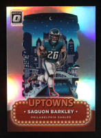 Saquon Barkley 2024 Donruss Optic Uptowns #17 at PristineAuction.com