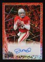 Joe Montana 2024 Leaf Metal '90 Leaf Autographs Red Shimmer #90AJM2 #10/10 at PristineAuction.com