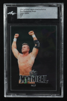 MJF 2024 Leaf Metal Legends Wrestling Mythical Clear Goblin Pre-Production Proof #1/1 at PristineAuction.com