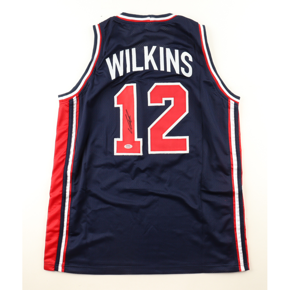 Dominique Wilkins Signed Jersey (PSA) at PristineAuction.com