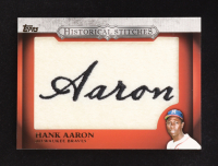 Hank Aaron 2012 Topps Historical Stitches #HA at PristineAuction.com