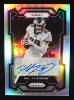 Dallas Goedert 2023 Panini Prizm Autographs Prizms Silver #238 at PristineAuction.com