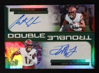 Austin Ekeler/Terry McLaurin 2025 Score Double Trouble Autographs #18 #067/100 at PristineAuction.com