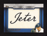 Derek Jeter 2012 Topps Historical Stitches #DJ S2 at PristineAuction.com