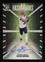 Chase Brown 2024 Donruss Optic Hash Marks #44 at PristineAuction.com