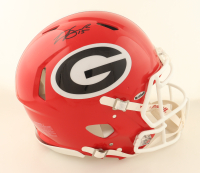 Carson Beck Signed Bulldogs Full-Size Speed Helmet (Fanatics) at PristineAuction.com