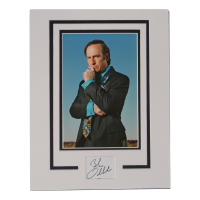 Bob Odenkirk Signed "Better Call Saul" 11x14 Custom Matted Cut Display (ACOA) at PristineAuction.com
