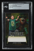 John Cena 2024 Leaf Metal Legends Wrestling Mythical Super Prismatic Gold Leprechauns Pre-Production Proof #1/1 at PristineAuction.com