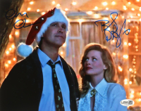 Chevy Chase & Beverly D'Angelo Signed "National Lampoon's Christmas Vacation" 8x10 Photo (JSA) at PristineAuction.com