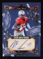 Jaxon Smith-Njigba 2023 Wild Card 5 Card Draw Modern Autograph Blue Sparkle #5CDM-51 #2/2 RC at PristineAuction.com