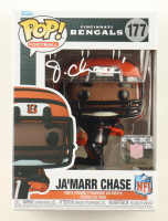Ja'Marr Chase Signed Bengals #177 Funko Pop! Vinyl Figure (Beckett) at PristineAuction.com