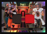 Baker Mayfield 2024 Select Multiverse Dual Jerseys Prizm #47 #097/149 at PristineAuction.com