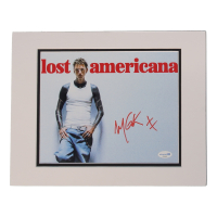 Machine Gun Kelly Signed "Lost Americana" Custom Matted Print Display (ACOA) at PristineAuction.com