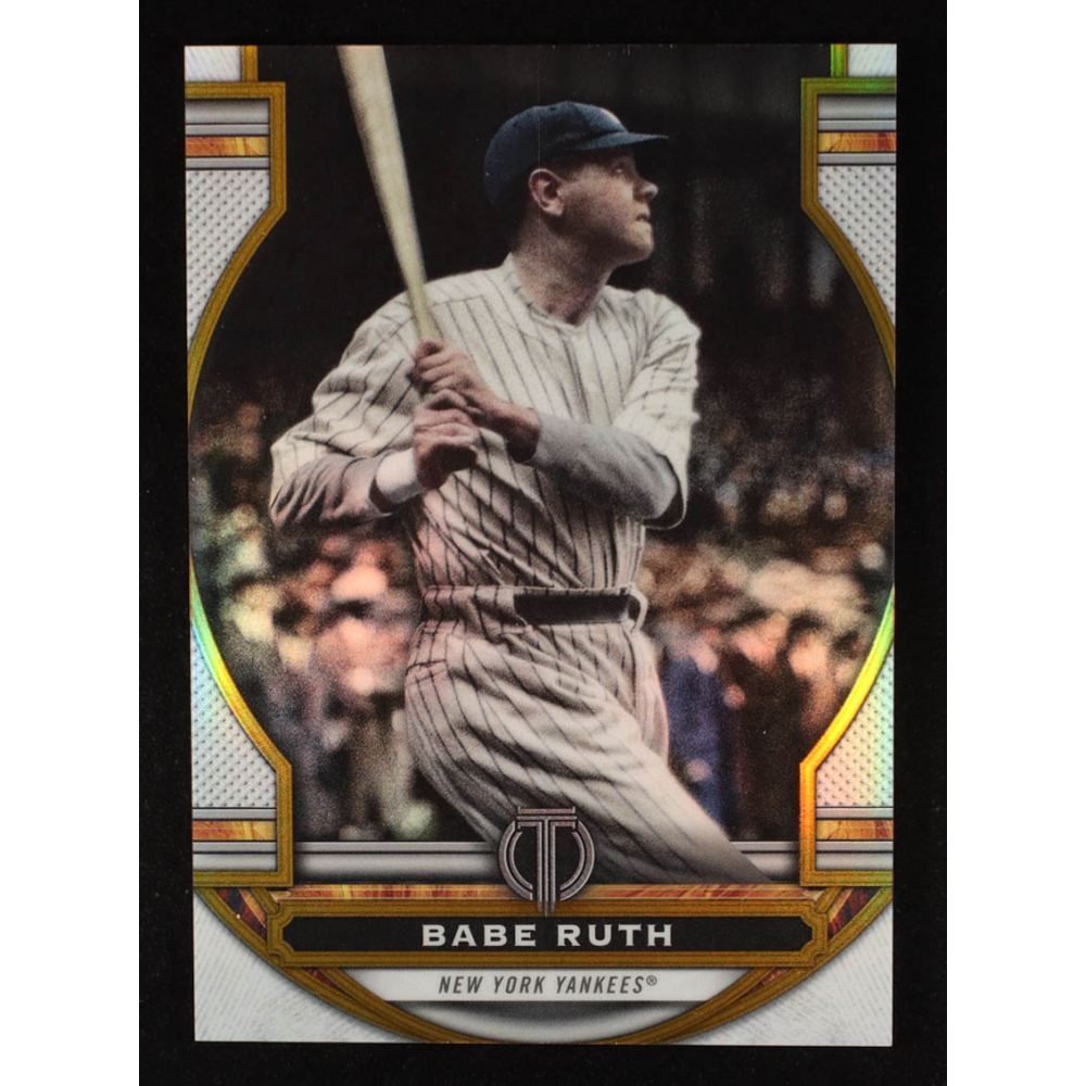 Babe Ruth 2023 Topps Tribute Gold #72 #50/75 at PristineAuction.com