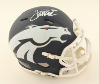Terrell Davis Signed Broncos AMP Alternate Speed Mini Helmet (JSA) at PristineAuction.com