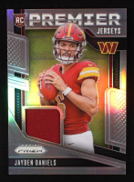 Jayden Daniels 2024 Panini Prizm Premier Jerseys #2 RC at PristineAuction.com