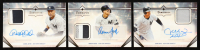 Derek Jeter / Aaron Judge / Juan Soto 2024 Topps Luminaries Guiding Light Triple Autograph Relic Book Purple #GLTAR-JJS #5/5 at PristineAuction.com