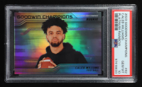 Caleb Williams 2023 Upper Deck Goodwin Champions Platinum Rainbow #P62 Horizontal RC (PSA 10) at PristineAuction.com