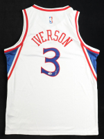 Allen Iverson Signed 76ers Nike Authentic Jersey (JSA) at PristineAuction.com