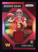 Jayden Daniels 2024 Panini Prizm Rookie Gear Pink #2 RC at PristineAuction.com
