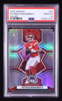 Patrick Mahomes II 2022 Panini Mosaic Silver #94 (PSA 10) at PristineAuction.com