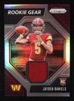 Jayden Daniels 2024 Panini Prizm Rookie Gear #2 RC at PristineAuction.com