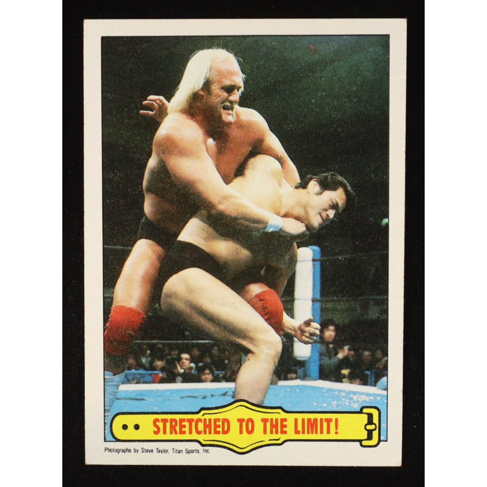 Hulk Hogan 1985 Topps WWF Stretched to the Limit RA #29 at PristineAuction.com