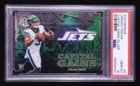 Jordan Travis 2024 Panini Mosaic Capital Gains Silver #6 RC (PSA 10) at PristineAuction.com