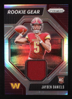 Jayden Daniels 2024 Panini Prizm Rookie Gear #2 RC at PristineAuction.com