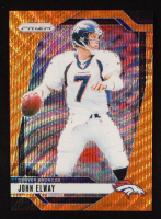 John Elway 2024 Panini Prizm Prizms Orange Wave #89 #46/60 at PristineAuction.com