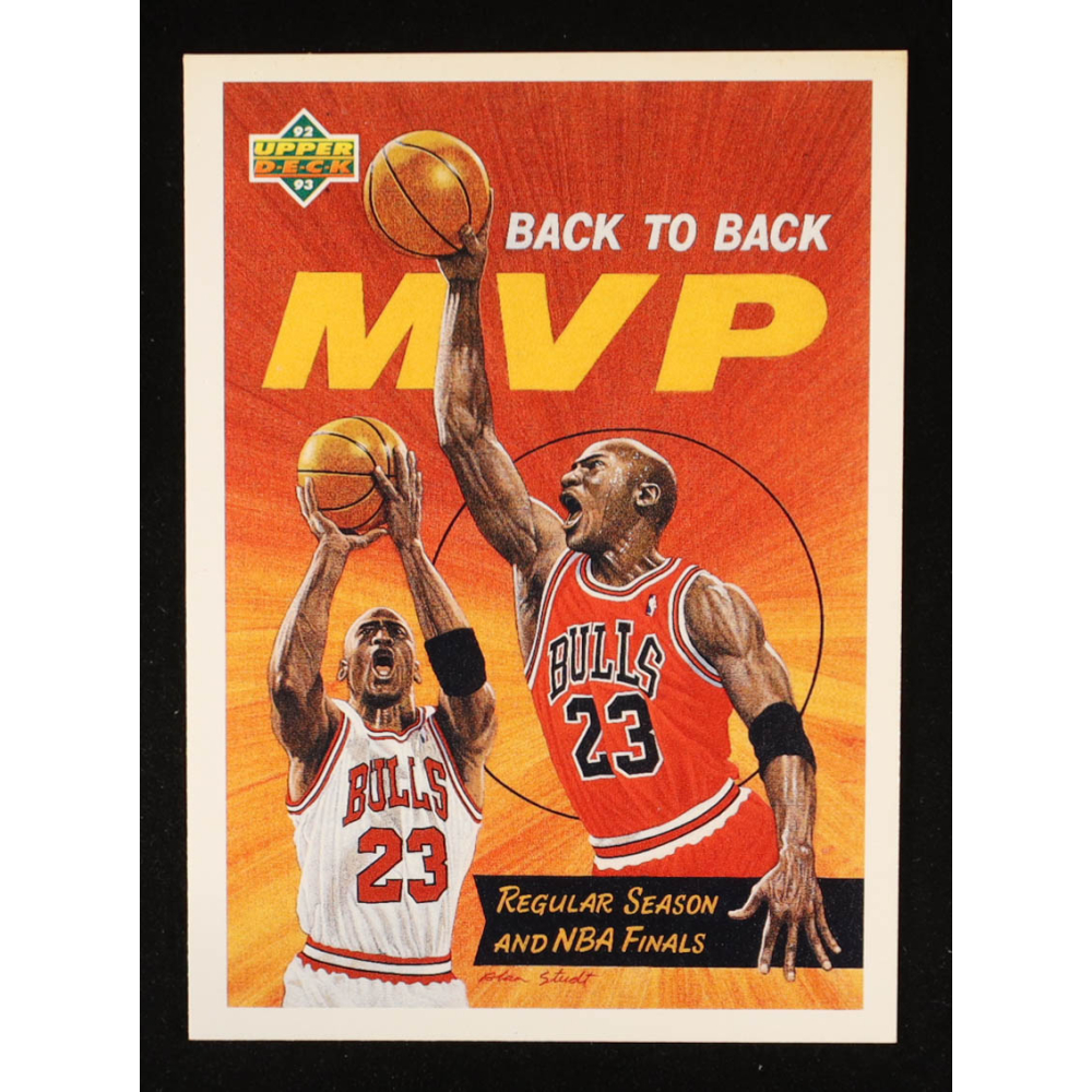 Michael Jordan 1992-93 Upper Deck #67 MVP at PristineAuction.com