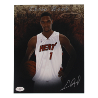 Chris Bosh Signed Heat 8x10 Photo (JSA) at PristineAuction.com