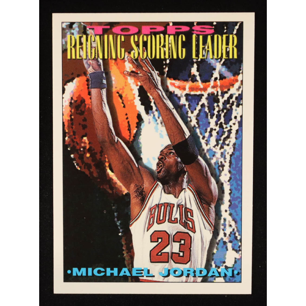 Michael Jordan 1993-94 Topps #384 FSL at PristineAuction.com