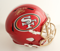 Patrick Willis Signed 49ers Full-Size Flash Alternate Speed Helmet (Radtke) at PristineAuction.com